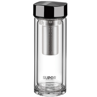 SUPOR 苏泊尔 茶尊系列 双层玻璃杯 330mL