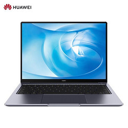 HUAWEI 华为 笔记本MateBook 14 2020款锐龙版全面屏轻薄超极本R5-4600H+16G+512G非触版 深空灰