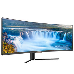 SKYWORTH 创维 G5AF49C 49英寸 VA 曲面 FreeSync 显示器(3840×1080、144Hz、HDR400）