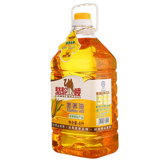 CAMEL BRAND 駱駝嘜 非转基因 压榨一级 玉米油 4L