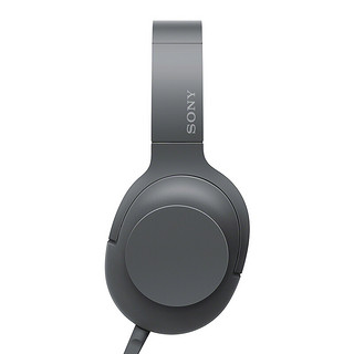 SONY 索尼 MDR-H600A 耳罩式头戴式有线耳机 灰黑 3.5mm