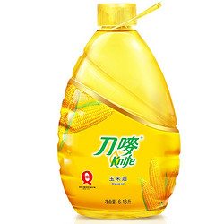 刀唛 食用油 玉米油 非转基因 6.18L