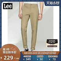 Lee 商场同款21春夏新品多色弹力工装小脚男休闲布裤L409935YL