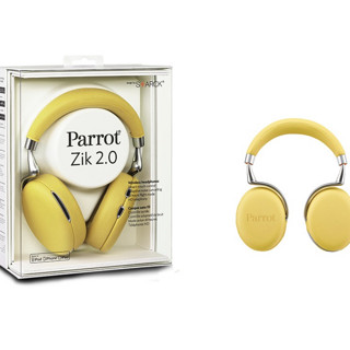 Parrot 派诺特 zik 2.0 耳罩式头戴式主动降噪蓝牙耳机 黄色