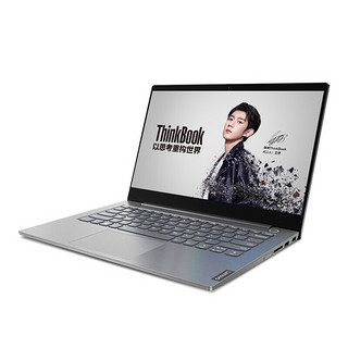 ThinkPad 思考本 ThinkBook 14 14.0英寸 轻薄本 钛灰银(酷睿i5-10210U、R625、8GB、32GB傲腾+512GB SSD、1080P、60Hz、20RV000CCD)