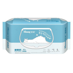 Kleenex 舒洁 湿厕纸羊驼湿厕纸家庭装 80片*4件