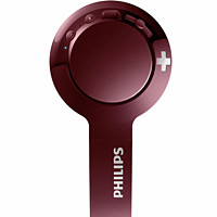 PHILIPS 飞利浦 SHB3075 耳罩式头戴式降噪蓝牙耳机 活力红