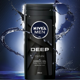 NIVEA MEN 妮维雅男士 清新净爽沐浴露 250ml*2