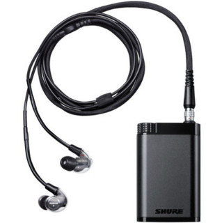 SHURE 舒尔 KSE1200 入耳式挂耳式有线耳机 黑色 3.5mm