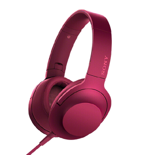 SONY 索尼 MDR-100AAP 耳罩式头戴式有线耳机 波尔多红 3.5mm