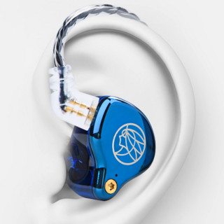 The Fragrant Zither 锦瑟香也 TFZ T2 入耳式挂耳式有线耳机 蓝色 3.5mm