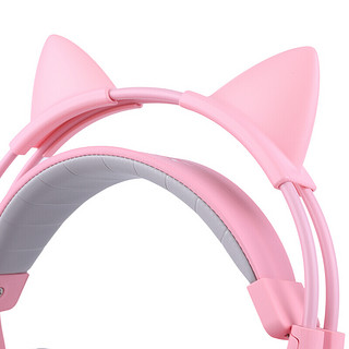 SOMiC 硕美科 G951 PINK 耳罩式头戴式降噪有线耳机