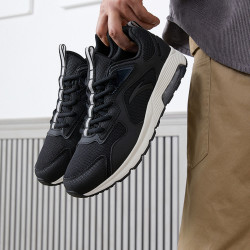 anta安踏综训鞋男鞋革面拼接拼色时尚潮牌运动鞋