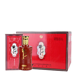 Niulanshan 牛栏山 二锅头38度浓香型白酒珍品三星500ml*6瓶