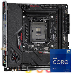 ASRock 华擎 Z590 Phantom Gaming-ITX/TB4主板+i7-11700K 8核 板U套装