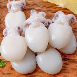 渔哥戏鱼青岛新鲜冷冻墨鱼仔500g去皮去内脏冷冻小乌贼墨鱼仔火锅食材