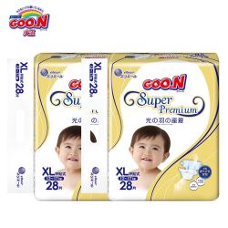 GOO.N 大王 光羽系列 环贴式纸尿裤 XL28*2包