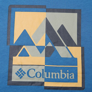 Columbia 哥伦比亚 户外21春夏新品男子针织短袖清爽舒适T恤AE0408 432 M（175/96A）