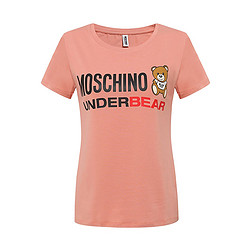 MOSCHINO 莫斯奇诺 2021年春夏新品小熊LOGO女士短袖T恤