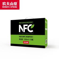 NONGFU SPRING 农夫山泉 果汁饮料  300ml*10瓶