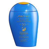 SHISEIDO 资生堂 Shiseido 资生堂 新艳阳夏臻效水动力防护乳液/蓝胖子防晒霜 150ml