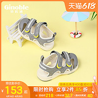 Ginoble 基诺浦 宝宝鞋婴儿凉鞋18月-5岁男女宝宝夏季透气机能鞋包头凉鞋