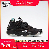 Reebok 锐步 PUMP COURT 男女低帮休闲鞋跑步充气鞋新款 FW7827