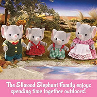 CALICO CRITTERS Calico Critters Ellwoods 大象家庭 玩具组合