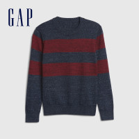 Gap 盖璞 男童创意条纹圆领针织衫592774春季新款洋气童装毛衣