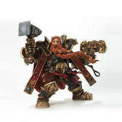 blizzard 暴雪 魔兽世界手办 wow游戏人物模型 地精技师 联盟种族矮人