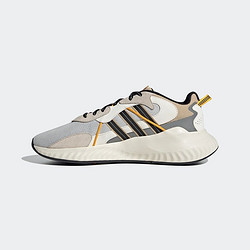 adidas Originals 阿迪达斯官网 adidas 三叶草 HI-TAIL 男女中帮经典运动鞋H05767 白/浅灰/黄/银 39(240mm)