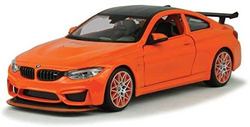 BMW 宝马 M4 GTS 橙色带碳顶部和橙色车轮 1/24 压铸模型汽车 Maisto 31246