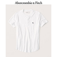 Abercrombie & Fitch 309374-1 男士纯色短袖T恤
