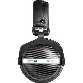 Superlux 舒伯乐 HD330 耳罩式头戴式封闭动圈有线耳机 黑色 3.5mm
