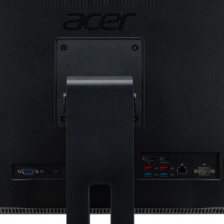 acer 宏碁 Veriton A850 23.8英寸 商用一体机 黑色（酷睿i5-10400、核芯显卡、4GB、256GB SSD、1920×1080)