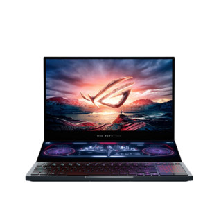 ROG 玩家国度 冰刃 双屏 15.6英寸 游戏本 黑色(酷睿i7-10875H、RTX 2080 Max-Q 12G、32GB、1TB SSD、1080P、IPS、300Hz、GX550)