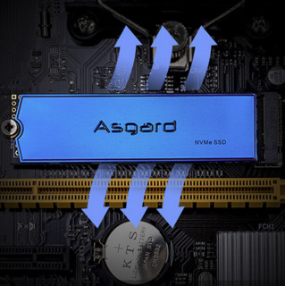 Asgard 阿斯加特 AN3 NVMe M.2 固态硬盘（PCI-E3.0）
