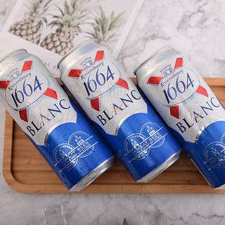 Kronenbourg 1664凯旋 克伦堡 白啤酒 500ml*12听