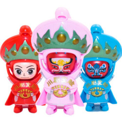KIDNOAM 川剧变脸Q版玩偶公仔 2只装