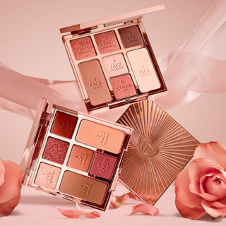 Charlotte Tilbury 钟情至爱系列彩妆盘口红礼盒装 (彩妆盘#红晕PRETTY BLUSHED+摩登雾感唇膏#良辰蜜吻MRS KISSES)