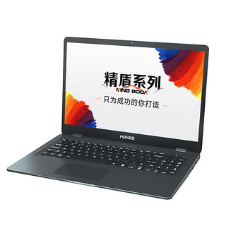 Hasee 神舟 精盾 U63E1 15.6英寸 轻薄本 黑色（奔腾5405U、GTX 1050 Max-Q、8GB、256GB SSD、1080P、IPS）