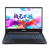 Hasee 神舟 战神 Z8-CT7NA 15.6英寸 游戏本 黑色（酷睿i7-9750H、RTX 2060 6G、8GB、512GB SSD+1080P、IPS、60Hz）