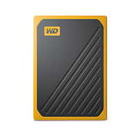 Western Digital 西部数据 My Passport Go系列 WDBMCG0020BYT-CESN USB 3.0 移动固态硬盘 2TB USB-A 琥珀色