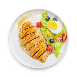 西瓜味的童话 低脂鸡胸肉即食健身餐轻食 共200g(奥尔良味)100g/袋*2