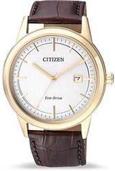 CITIZEN 西铁城 LEATHER 石英男士手表 AW1233-01A