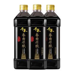 千禾 酱油 春曲原酿 凉拌点蘸 炒菜生抽 不加防腐剂 不加味精 1L-3瓶