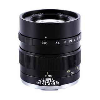 ZHONGYI OPTICAL 中一光学 35mm F0.95 标准定焦镜头 富士FX卡口 黑色 55mm+55mmUV镜