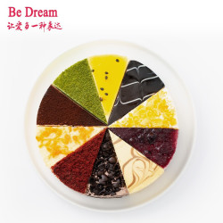 Be Dream 乳脂十拼慕斯蛋糕 850g 10块 8寸