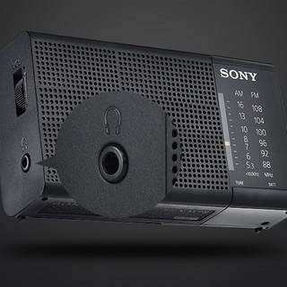 SONY 索尼 ICF-P36 收音机 黑色