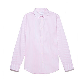 Calvin Klein男式长袖衬衫-40L8327681 XS国际版偏大一码 粉色